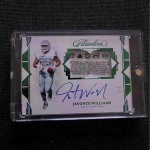 Javonte Williams Flawless RC 2/5